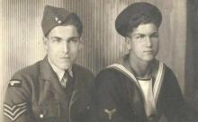 Uncle Jim b1920 and Uncle Henry Duffield b1925