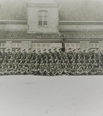 Harry is somewhere in the back row.